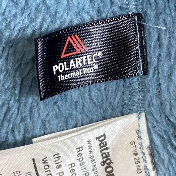Patagonia Synchilla Jacket Snap T Fleece Pullover Polartec Blue Women’s Medium - Picture 5 of 6